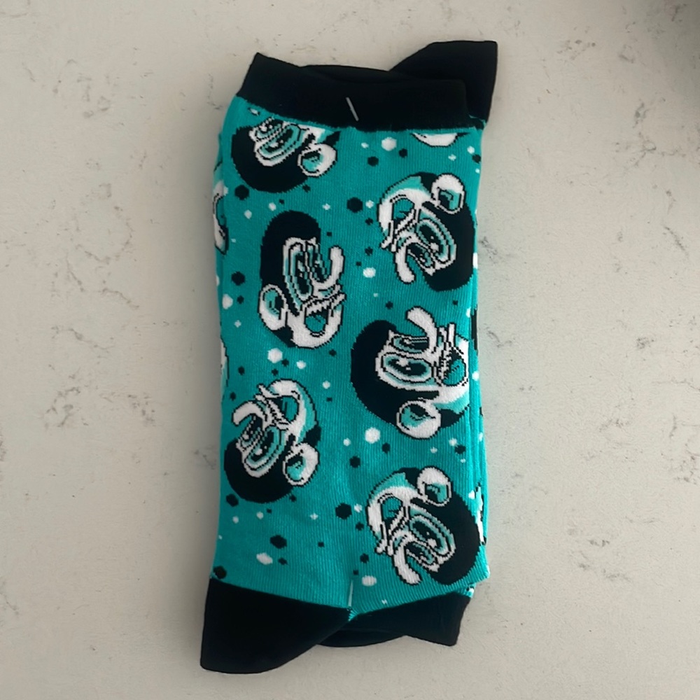 awesome socks club. crew socks. mar2023 issue.